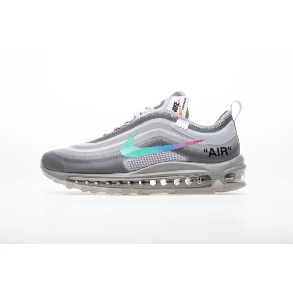 OFF WHITE X Nike Air Max 97 “Wolf Grey Menta” 