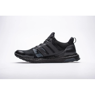 Undefeated X Adidas Ultra Boost 4.0 Triple Black EF1966 01