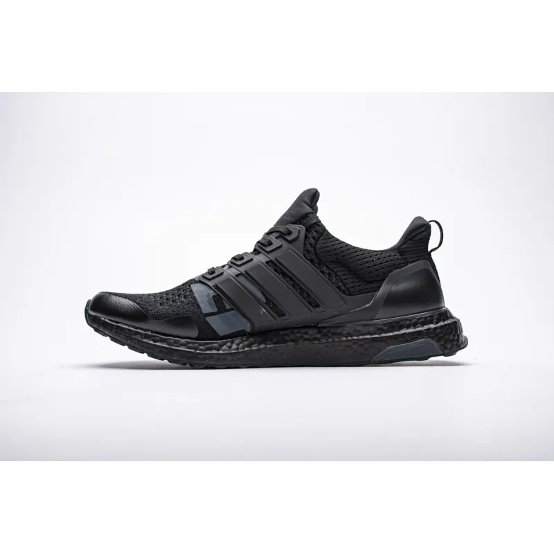 Undefeated X Adidas Ultra Boost 4.0 Triple Black EF1966