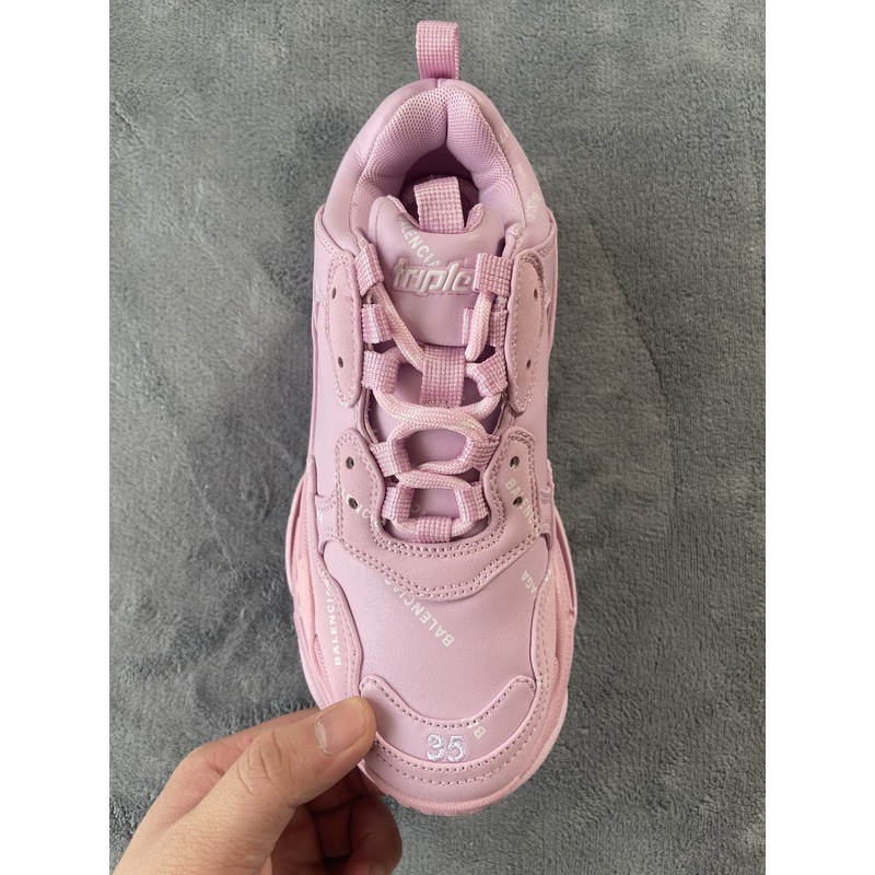 Balenciaga Triple S Letter Pink  524039 W2FA1 5090