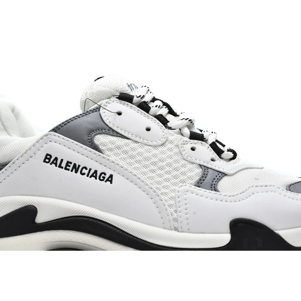 Balenciaga Triple S White Grey 536737 W09O1 9089