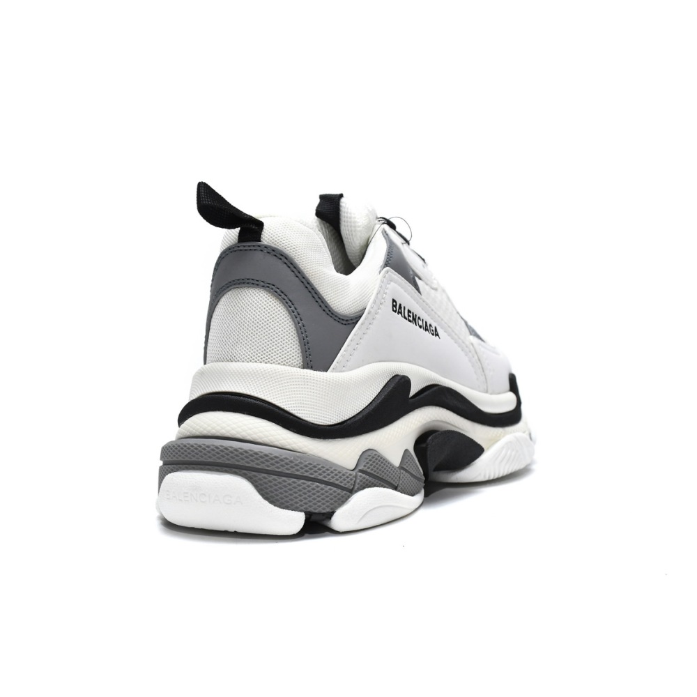 Balenciaga Triple S White Grey 536737 W09O1 9089