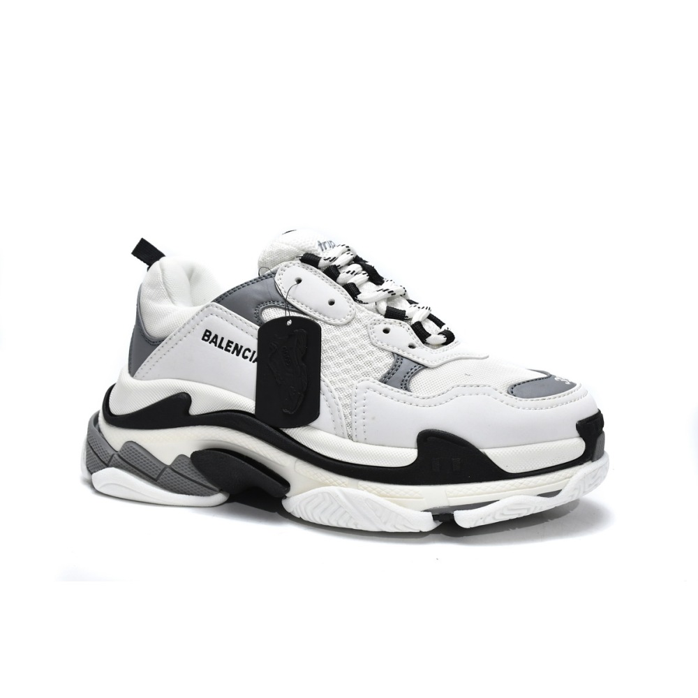 Balenciaga Triple S White Grey 536737 W09O1 9089