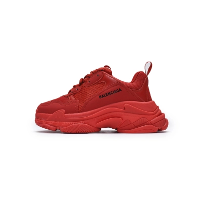 Balenciaga Triple S Dark Red 536737 W2FA1 9012  01