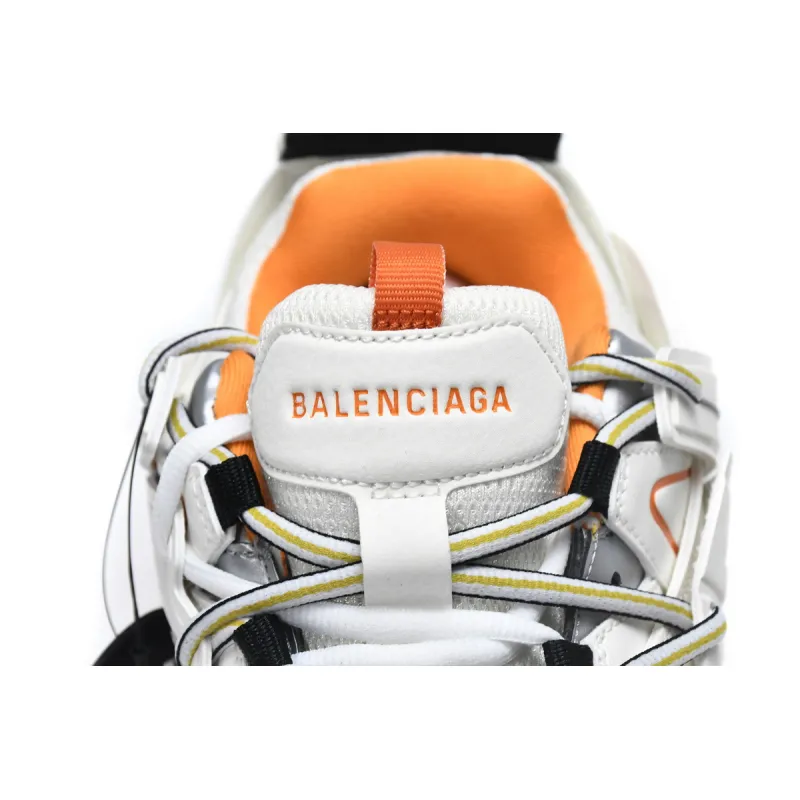  Balenciaga Track White Orange Black 542436 W1GB1 9059