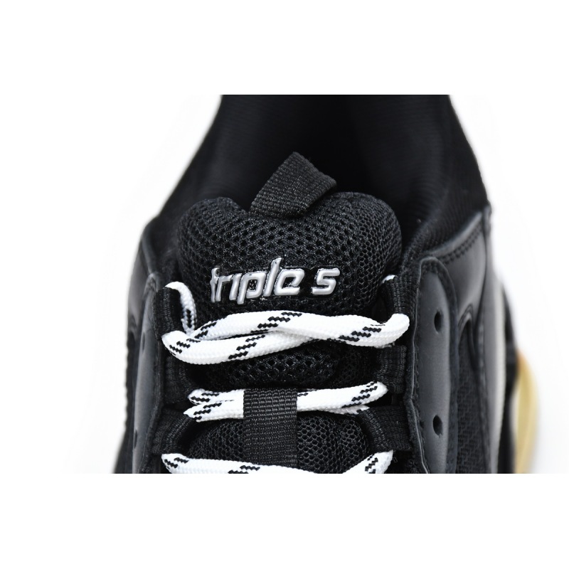 Gucci x Balenciaga Triple S Black Red 