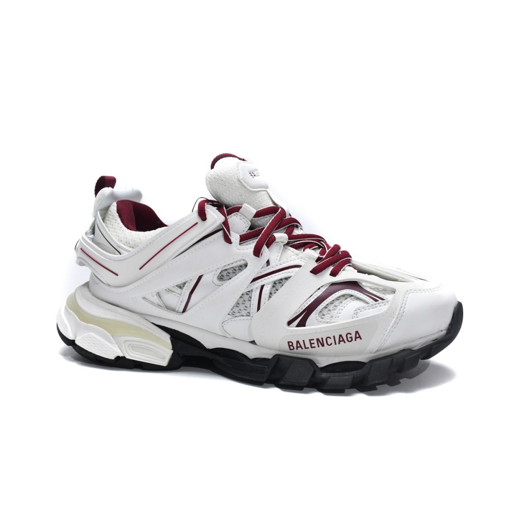 Balenciaga Track  White Claret Red 542436 W1JH 1915