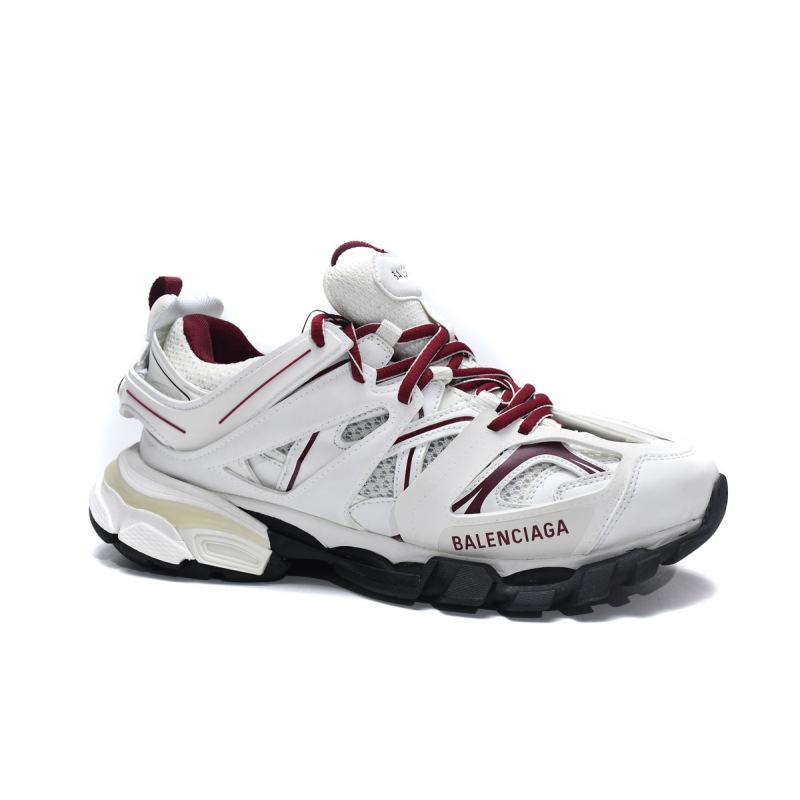 Balenciaga Track  White Claret Red 542436 W1JH 1915