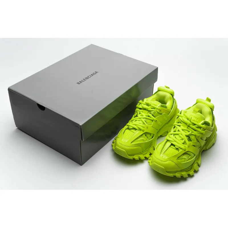 Balenciaga Track Led Fluorescent Yellow  542436 W1GB7 2014