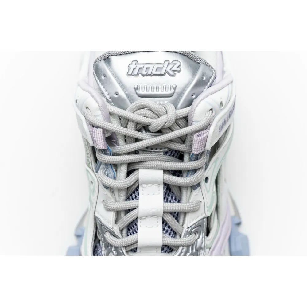 Balenciaga Track 2 Sneaker White Light Blue  568615 W2GN3 9045