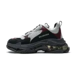 Balenciaga NEW Triple S Black Brown Red 541624 W09O1 2268 