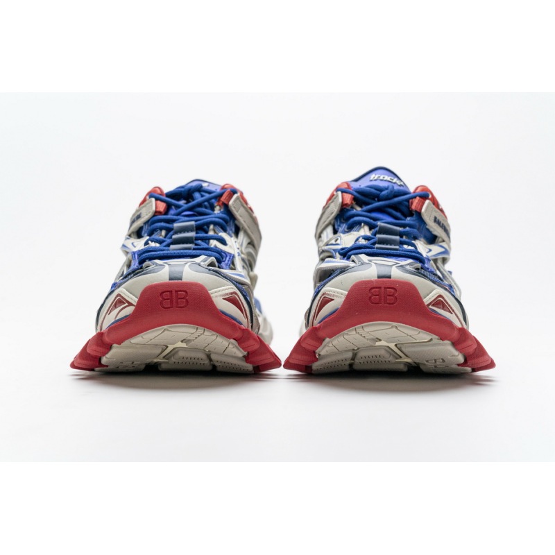 Balenciaga Track 2 Sneaker Beige Blue 570391 W2GN2 8570 