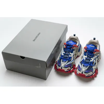 Balenciaga Track 2 Sneaker Beige Blue 570391 W2GN2 8570  02