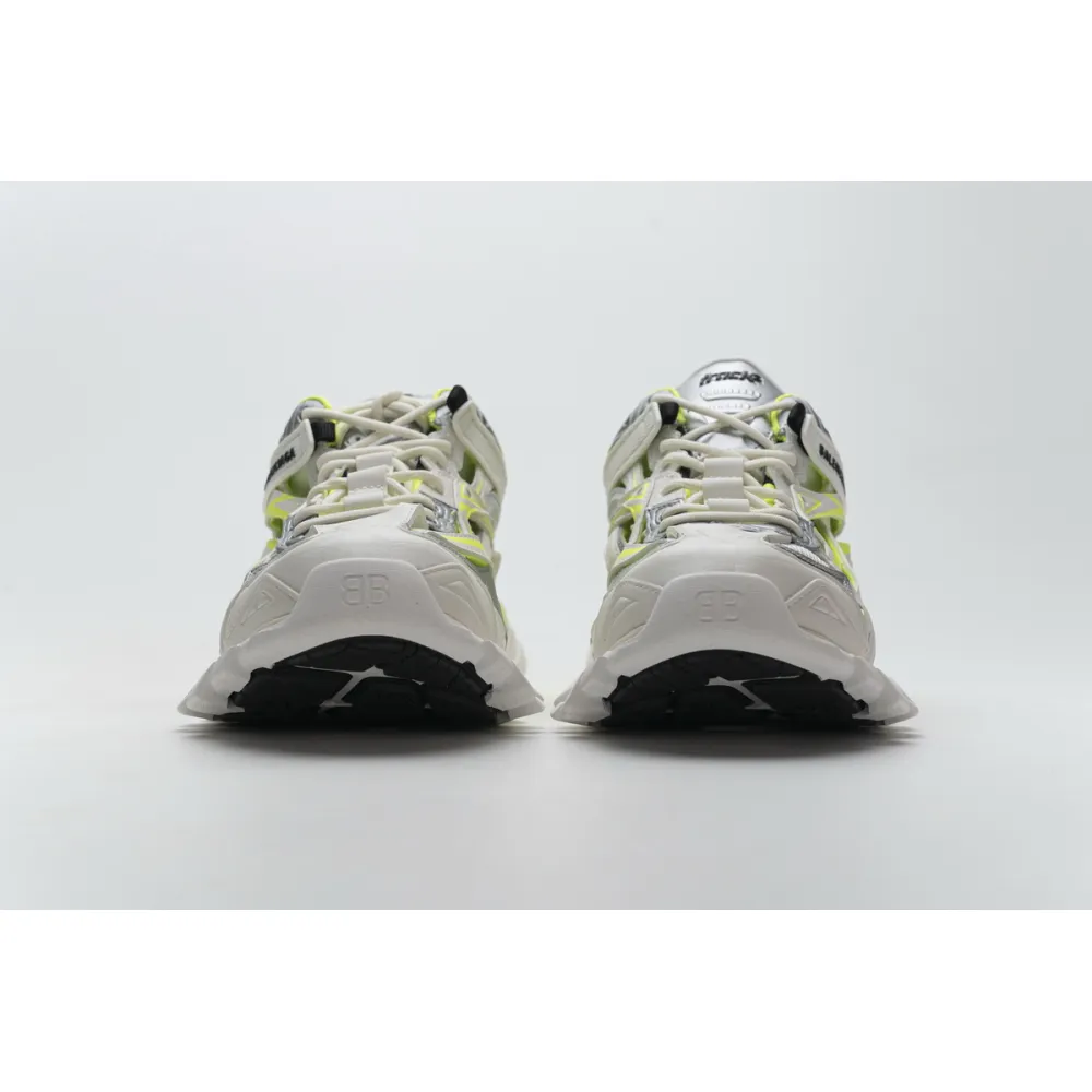 Balenciaga Track 2 Sneaker White Fluo Yellow 568515 W2ON3 9073 
