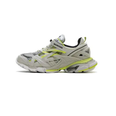 Balenciaga Track 2 Sneaker White Fluo Yellow 568515 W2ON3 9073  01