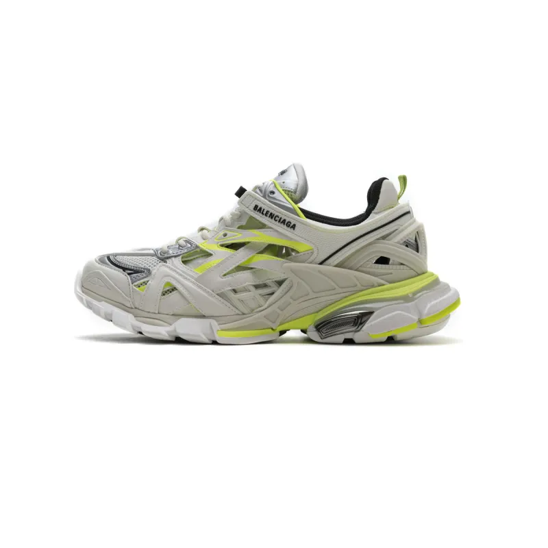 Balenciaga Track 2 Sneaker White Fluo Yellow 568515 W2ON3 9073 