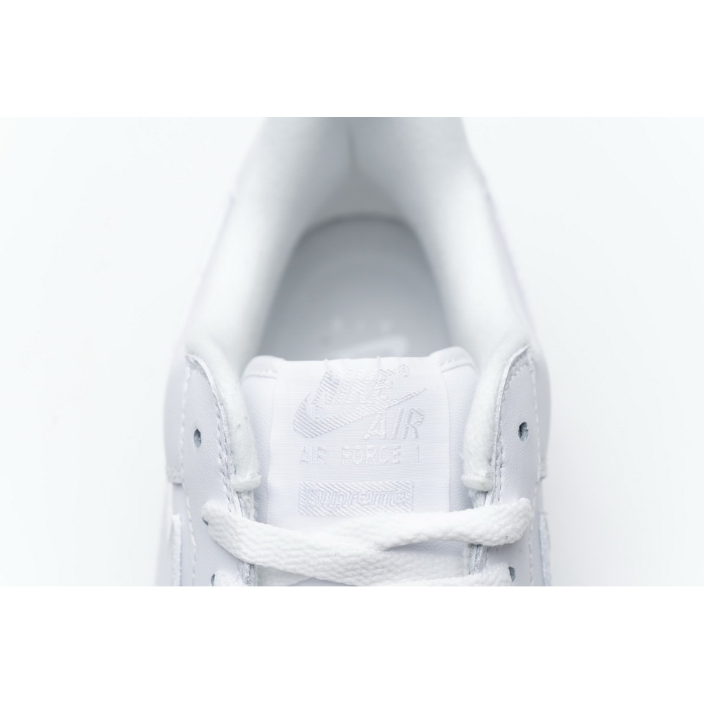 Supreme x Air Force 1 Low White CU9225-100 