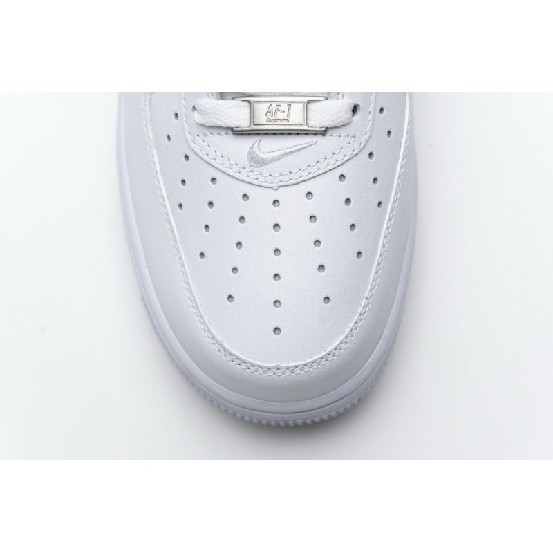 Supreme x Air Force 1 Low White CU9225-100 