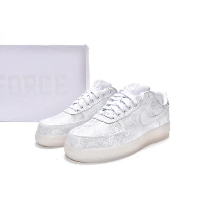 CLOT x Nike Air Force 1 Premium White AO9286-100 02