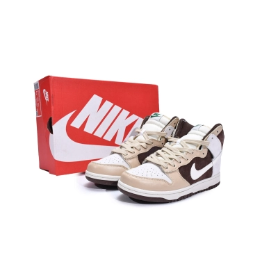 Nike Dunk High Light Chocolate DH5348-100 02