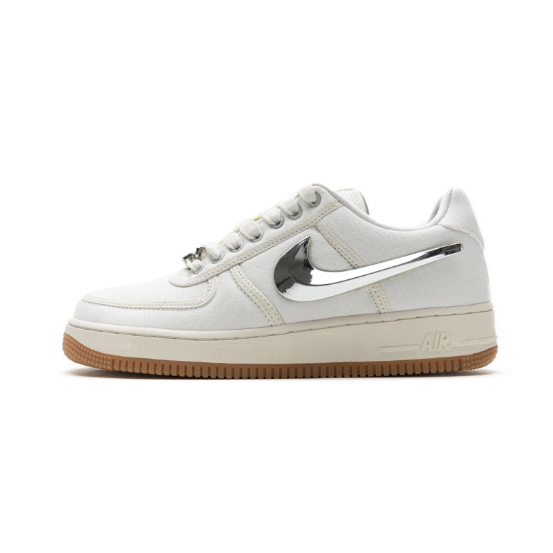 Travis Scott x Nike Air Force 1“Sail”  AQ4211-101