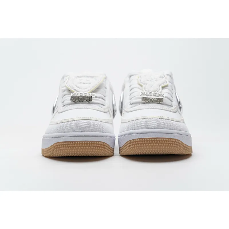 Travis Scott x Nike Air Force 1“White” AQ4211-100
