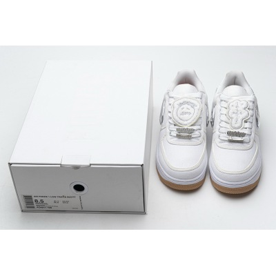 Travis Scott x Nike Air Force 1“White” AQ4211-100 02