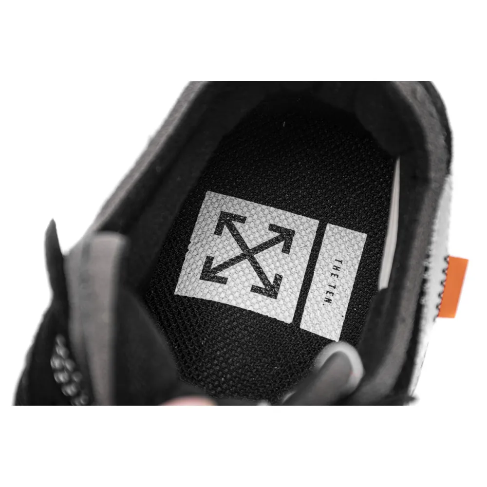 OFF White X Air Force 1 Low Black  AO4606-001