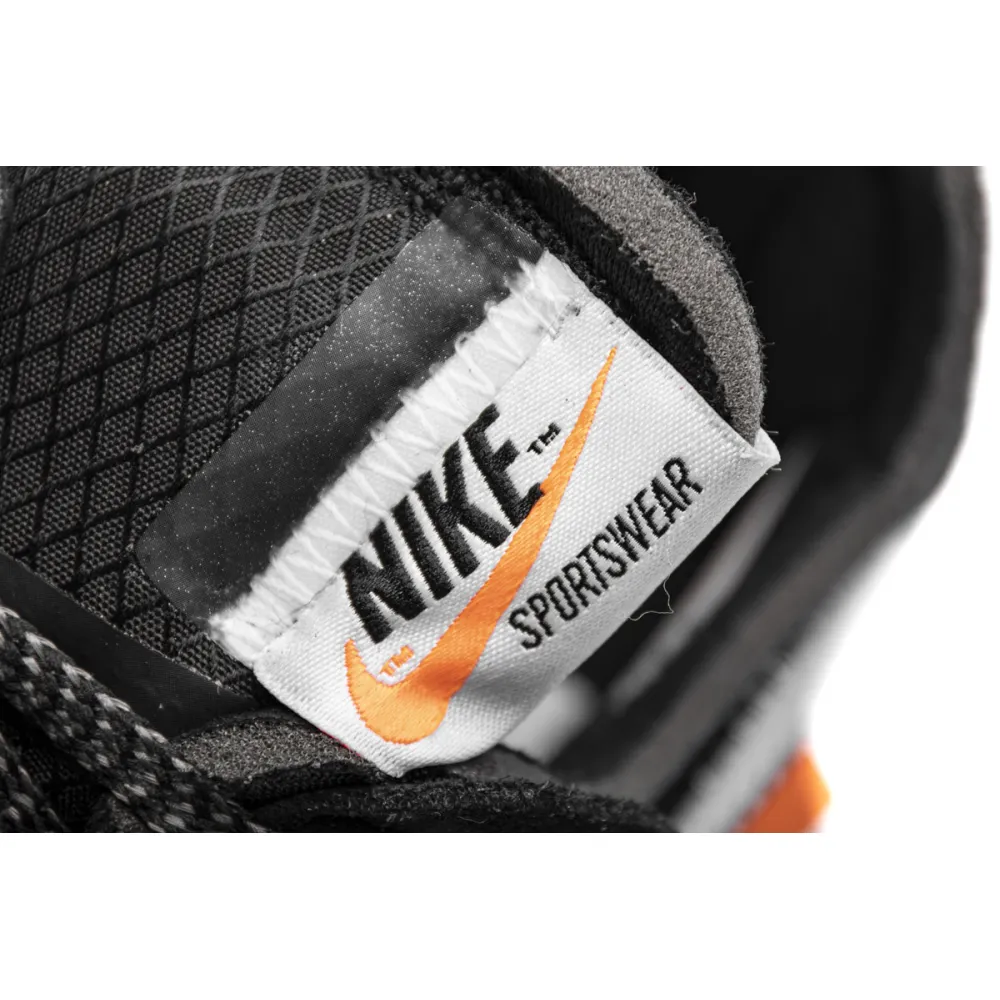 OFF White X Air Force 1 Low Black  AO4606-001
