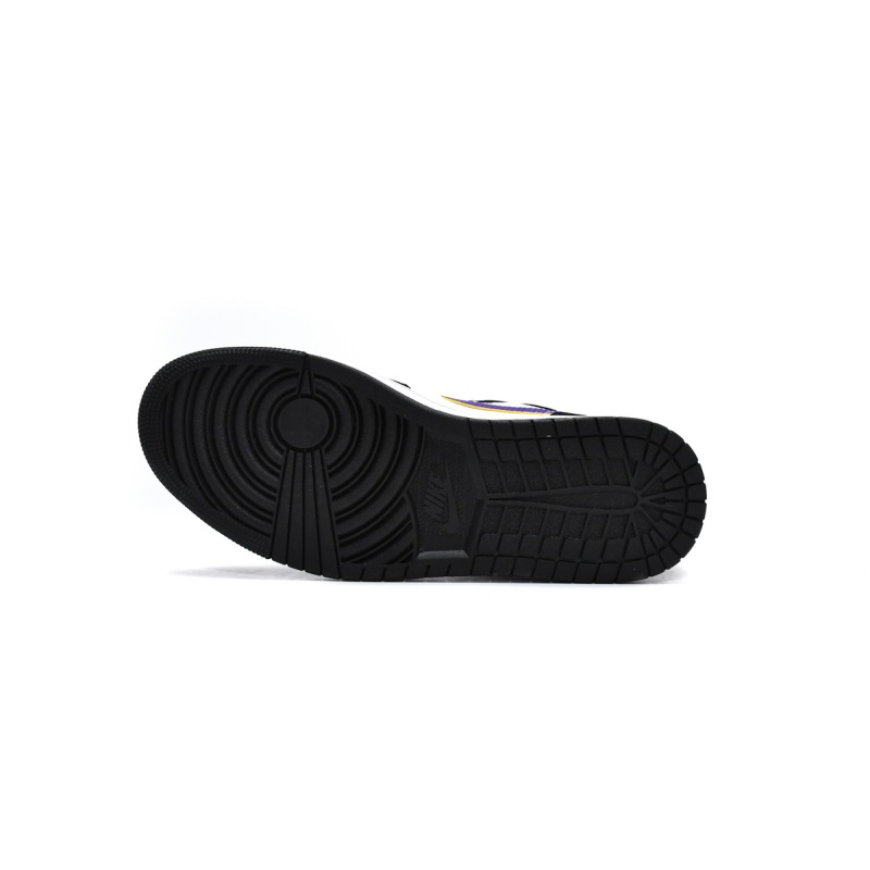  Air Jordan 1 Mid Lakers Top 3 852542-005