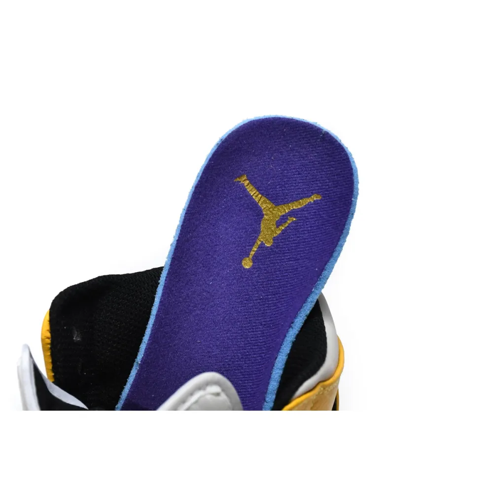  Air Jordan 1 Mid SE Lakers 852542-700