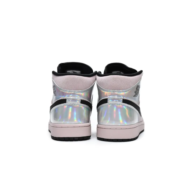 Air Jordan 1 Mid Dirty Powder Iridescent (W) BQ6472-602