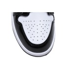 Air Jordan 1 Mid Patent Black White Gold 852542-007