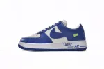 Louis Vuitton x Nike Air Force 1 White Blu 1902305