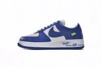 Louis Vuitton x Nike Air Force 1 White Blu 1902305