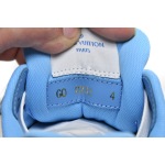 Louis Vuitton Trainer Blue Cloth Surface  GO0232