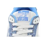 Louis Vuitton Trainer Blue Cloth Surface  GO0232