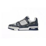 Louis Vuitton Trainer Cowboy Blue  FD0291