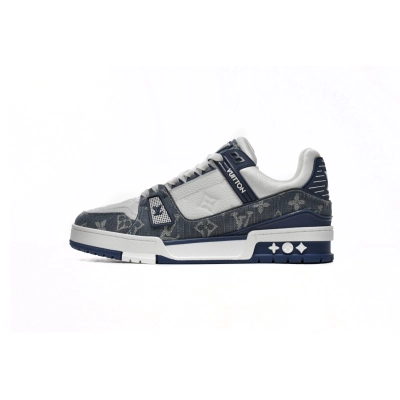 Louis Vuitton Trainer Cowboy Blue  FD0291 01