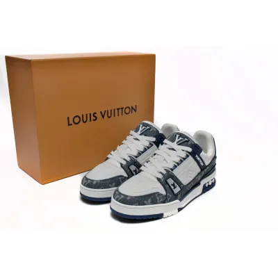 Louis Vuitton Trainer Cowboy Blue  FD0291 02
