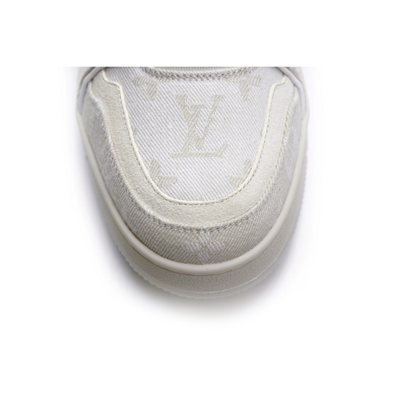Louis Vuitton Trainer White Denim  MS0241