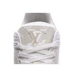 Louis Vuitton Trainer White Denim  MS0241