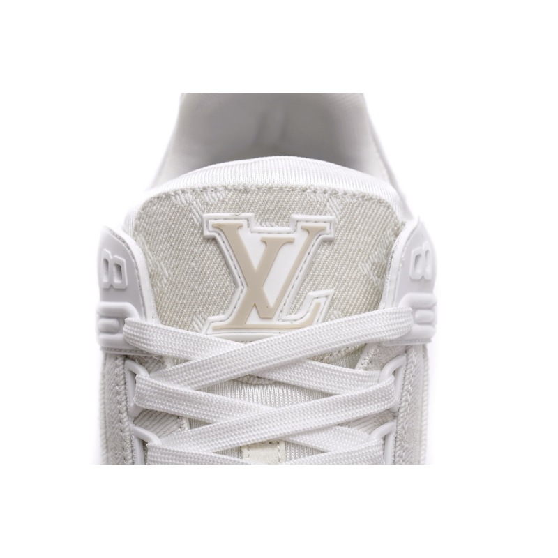 Louis Vuitton Trainer White Denim  MS0241