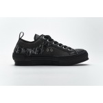 Dior B23 HT Oblique Transparency Low H565 Black