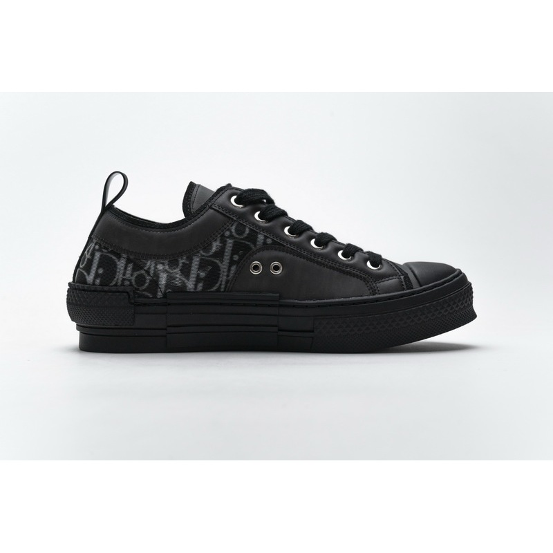 Dior B23 HT Oblique Transparency Low H565 Black