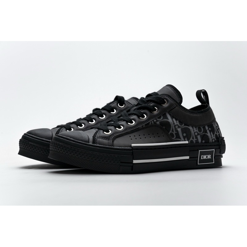 Dior B23 HT Oblique Transparency Low H565 Black