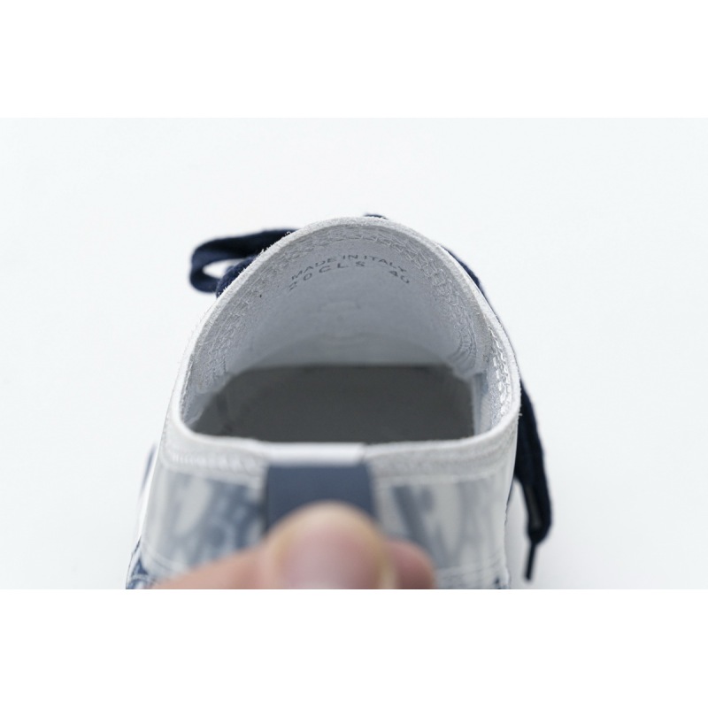 Dior B23 HT Oblique Transparency LOW T00962H565 White Blue