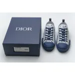 Dior B23 HT Oblique Transparency LOW T00962H565 White Blue
