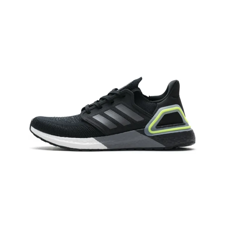 Adidas Ultra BOOST 20 CONSORTIUM Black Grey Green Real Boost FY3452