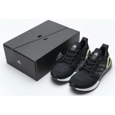 Adidas Ultra BOOST 20 CONSORTIUM Black Grey Green Real Boost FY3452 02